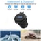 Car Fast Charger PD QC Dual USB Power Socket Outlet With LED Voltmeter Waterproof Charging Power 13