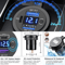 Car Fast Charger PD QC Dual USB Power Socket Outlet With LED Voltmeter Waterproof Charging Power 14