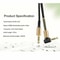 Male To Male AUX Cable Coiled Audio Cord Right Angle LShaped Plug Compatible With IPhone IPod Headp 8