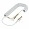 Male To Male AUX Cable Coiled Audio Cord Right Angle LShaped Plug Compatible With IPhone IPod Headp 1
