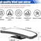 Stick On Rear View Mirror For Car Truck SUV Auxiliary Blind Spot Mirror Wide Angle HD Plating 4