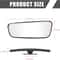 Stick On Rear View Mirror For Car Truck SUV Auxiliary Blind Spot Mirror Wide Angle HD Plating 8