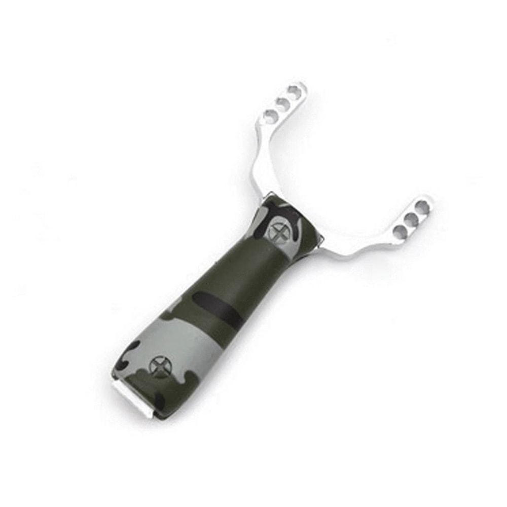 CAMOUFLAGE High Velocity Slingshot Powerful Catapult For Hunting And Outdoor Fun Portable Sling Sho 1