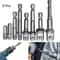 Impact Socket Adapter Impact Hex Shank Right Angle Drill Extension Drill Bits Set 4