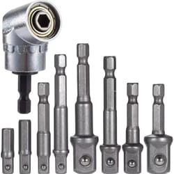 impact socket adapter impact hex shank, right angle drill extension, drill bits set