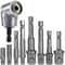 Impact Socket Adapter Impact Hex Shank Right Angle Drill Extension Drill Bits Set 0