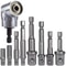 Impact Socket Adapter Impact Hex Shank Right Angle Drill Extension Drill Bits Set 0