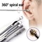 New Innovative Ear Wax Cleaner Tool Set Spring Ear Pick Ear Wax Removal Kit Stainless Steel Ear Cle 2