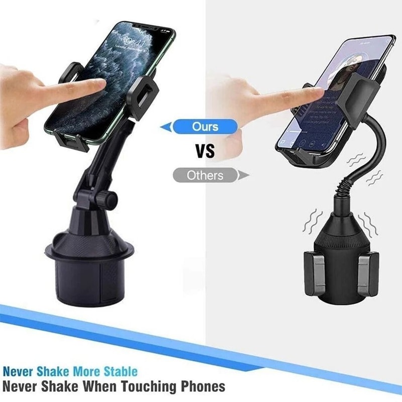 Adjustable Car Cup Stand Universal Phone Holder Cradle Upgraded Version For Cell Phones 1