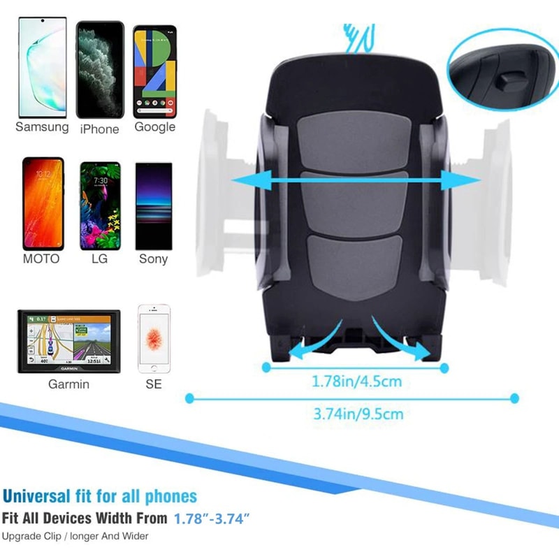 Adjustable Car Cup Stand Universal Phone Holder Cradle Upgraded Version For Cell Phones 8