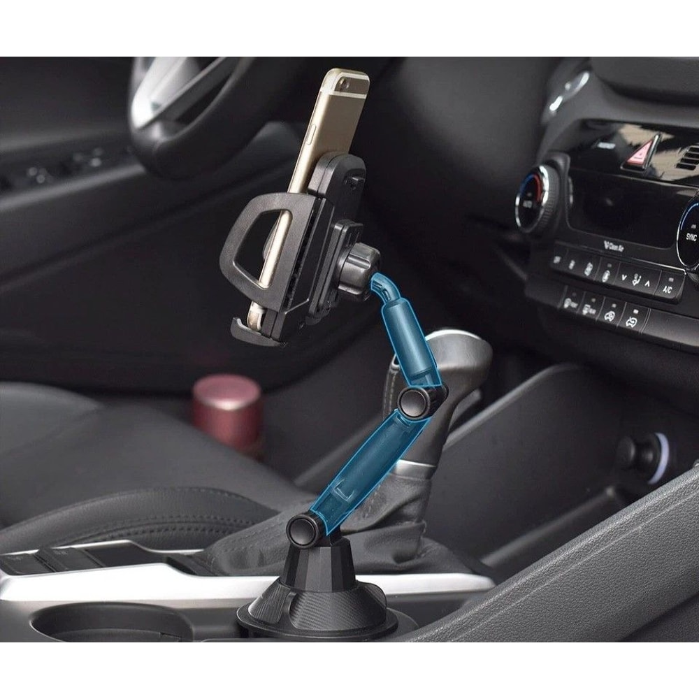 Adjustable Car Cup Stand Universal Phone Holder Cradle Upgraded Version For Cell Phones 0
