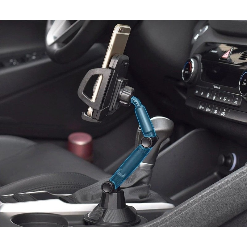 Adjustable Car Cup Stand Universal Phone Holder Cradle Upgraded Version For Cell Phones 0