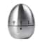 NEW Stainless Steel Mechanical Rotate Timer Egg Shape Manual Countdown Timer Creative Kitchen Timer 0