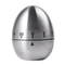 NEW Stainless Steel Mechanical Rotate Timer Egg Shape Manual Countdown Timer Creative Kitchen Timer 0