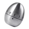 NEW Stainless Steel Mechanical Rotate Timer Egg Shape Manual Countdown Timer Creative Kitchen Timer 2