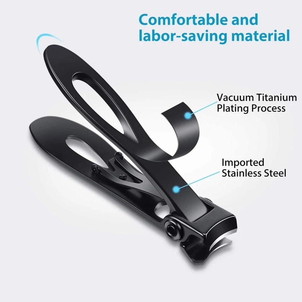 Heavy Duty Stainless Professional Nail Clippers For Thick Nails Extra Large Toe Nail Trimmer Wide J 4