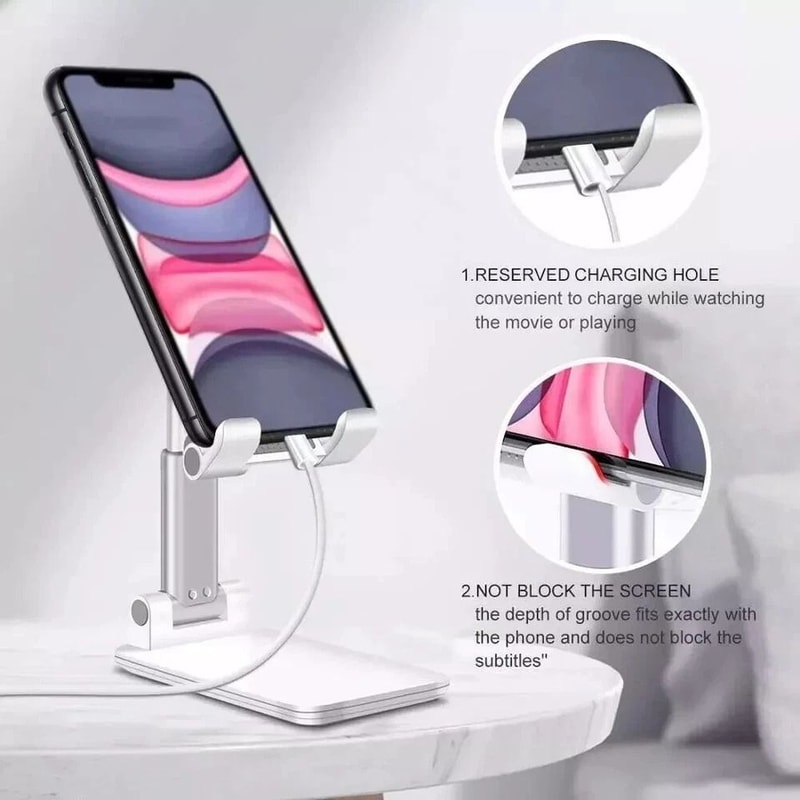 Universal Adjustable Phone Tablet Stand Desk Mount Holder Cradle For IPhone IPad Nintendo Switch 4