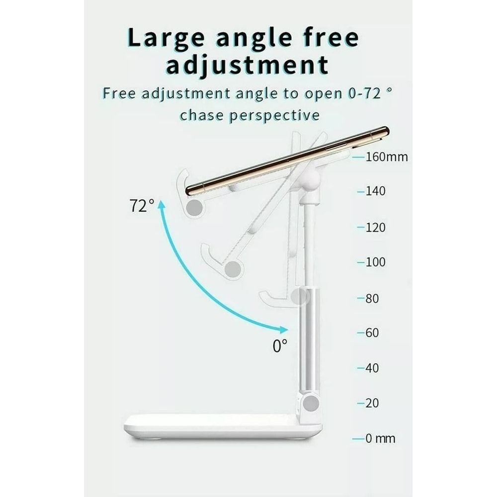 Universal Adjustable Phone Tablet Stand Desk Mount Holder Cradle For IPhone IPad Nintendo Switch 9