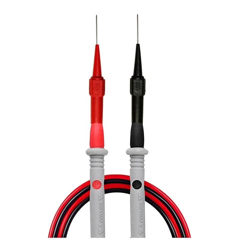 Stainless Steel Needle Tipped Test Probes For Multimeter FLUKE Tester Leads 4