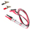 Ultra Fine Needle Multimeter Test Lead Precision Probes For Digital Voltmeter Red And Black Cable F 0