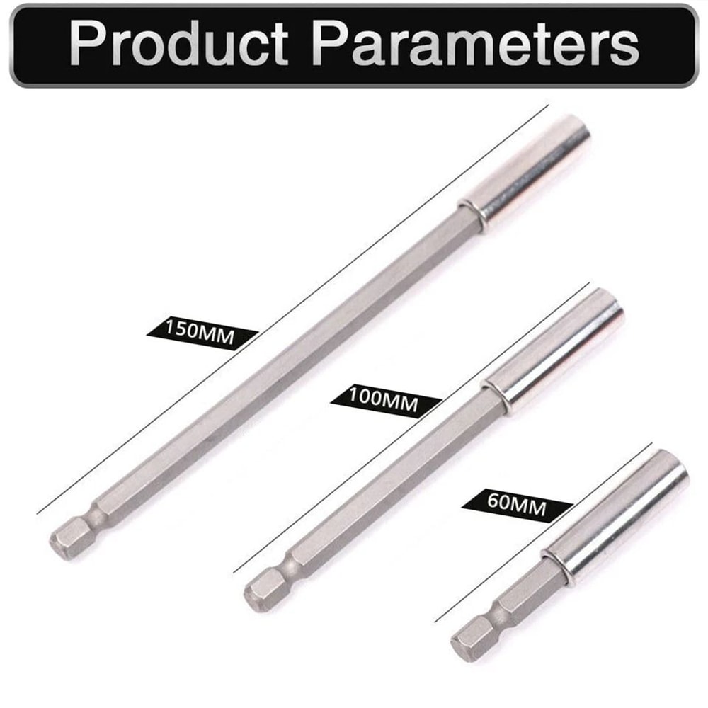 Magnetic Socket Drill Bit Holder Hex Shank Quick Release Magnetic Extension For Screwdrivers 6