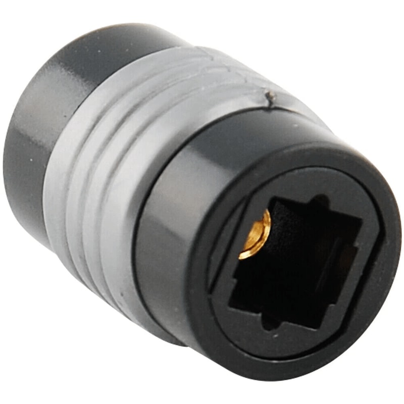 Fiber Optic TosLink Coupler Extension Adapter Digital Audio Fiber Cable Joiner Toslink Female Conne