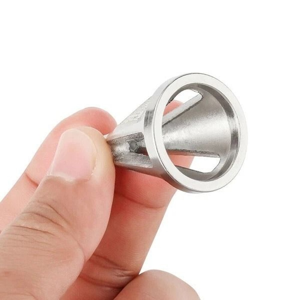 High Strength Deburring External Chamfer Tool HSS Triangle Drill Bit For Fast Bolt Thread Repair 2