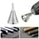 High Strength Deburring External Chamfer Tool HSS Triangle Drill Bit For Fast Bolt Thread Repair 7