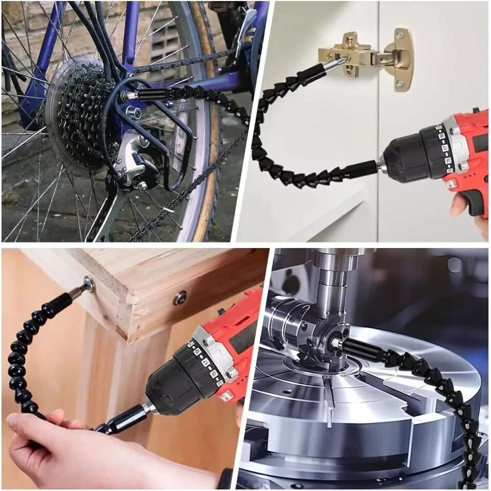 Superbit Flexible Drill Extension Screwdriver Shaft For Narrow Spaces Bendable Drill Bit Extension 4