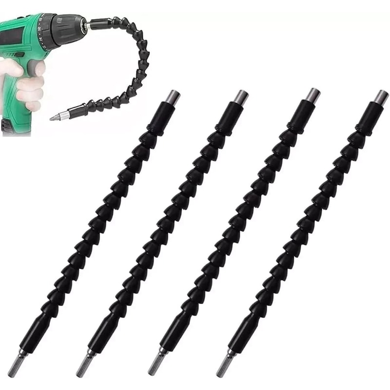Superbit Flexible Drill Extension Screwdriver Shaft For Narrow Spaces Bendable Drill Bit Extension 7