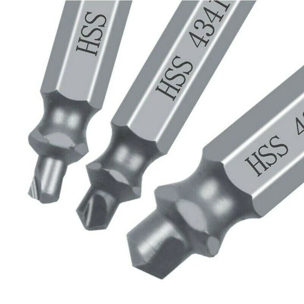 Broken Screw Removal Screw Extractor Set Easy Out Drill Bits Quick Guide For Extracting Rusty Screw 4