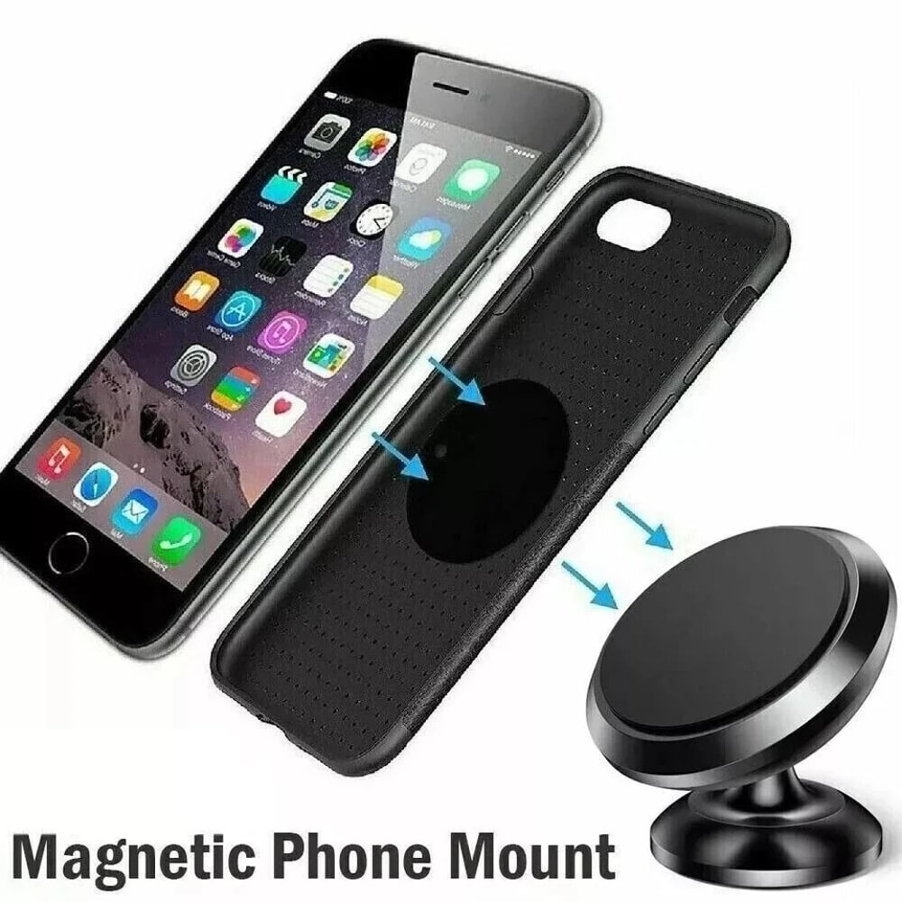 Universal Super Magnetic Car Mount Degree Dashboard Holder For Phones Tablets GPS Devices 1