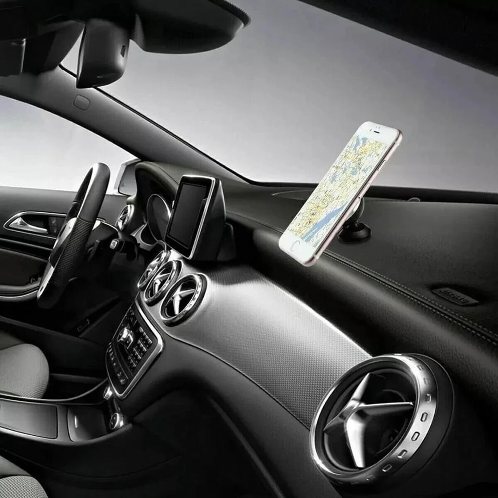 Universal Super Magnetic Car Mount Degree Dashboard Holder For Phones Tablets GPS Devices 6