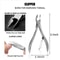 Toenail Clipper Set For Pedicure Manicure Professional Ingrown Toenail Tool Kit Stainless Steel 2