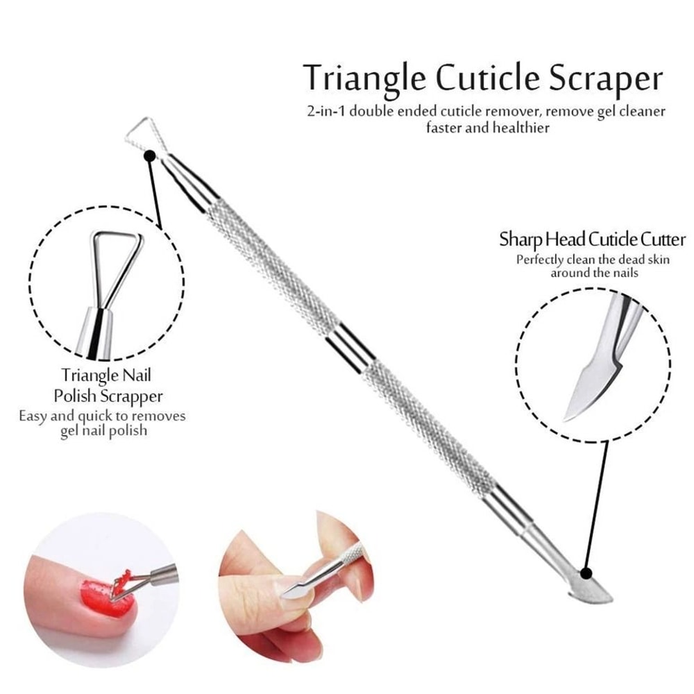 Toenail Clipper Set For Pedicure Manicure Professional Ingrown Toenail Tool Kit Stainless Steel 3