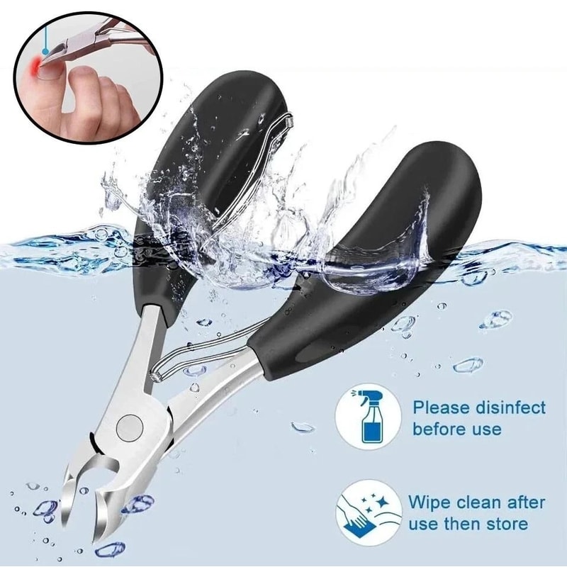 Heavy Duty Extra Large Toe Nail Clippers Stainless Professional Tool For Thick Nails Ingrown Toenai 3