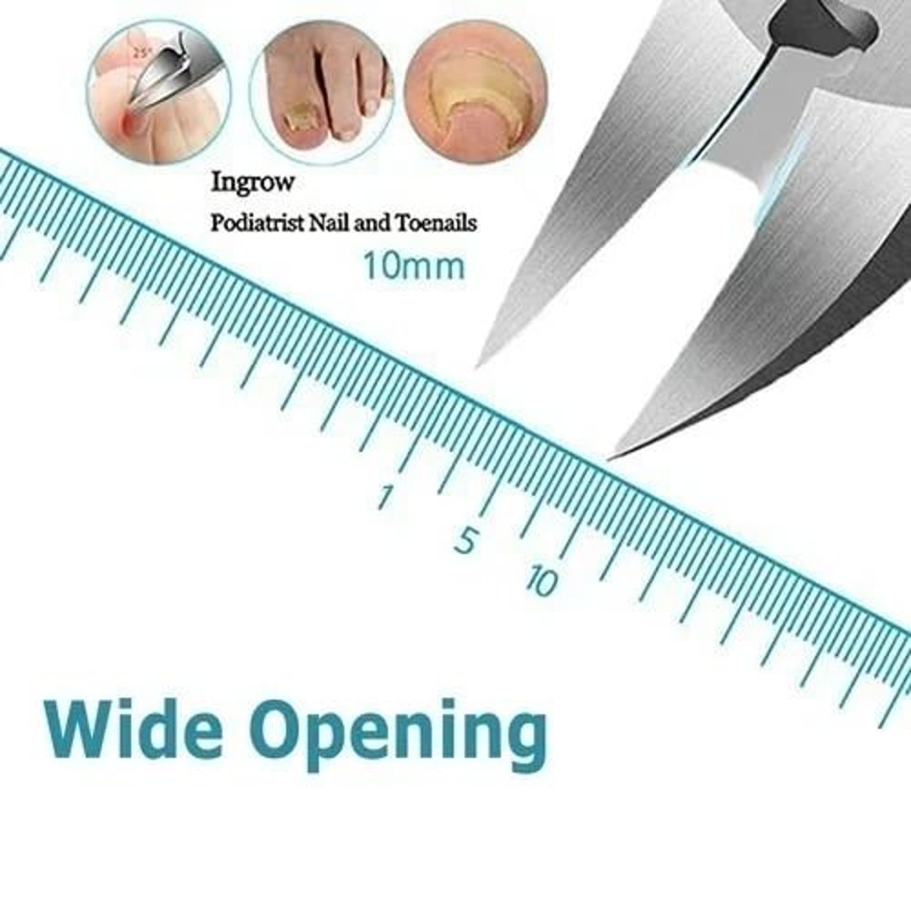Heavy Duty Extra Large Toe Nail Clippers Stainless Professional Tool For Thick Nails Ingrown Toenai 8