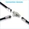 TV RF Coaxial Coax Adapter F Type Connector Triple Way Splitter Way Coax Splitter For Cable TV Sate 4