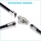 TV RF Coaxial Coax Adapter F Type Connector Triple Way Splitter Way Coax Splitter For Cable TV Sate 4