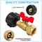 Propane Tank Adapter Refill LP Gas LB Cylinder Tank Coupler With Regulator Valve For BBQ Grill Quic 3