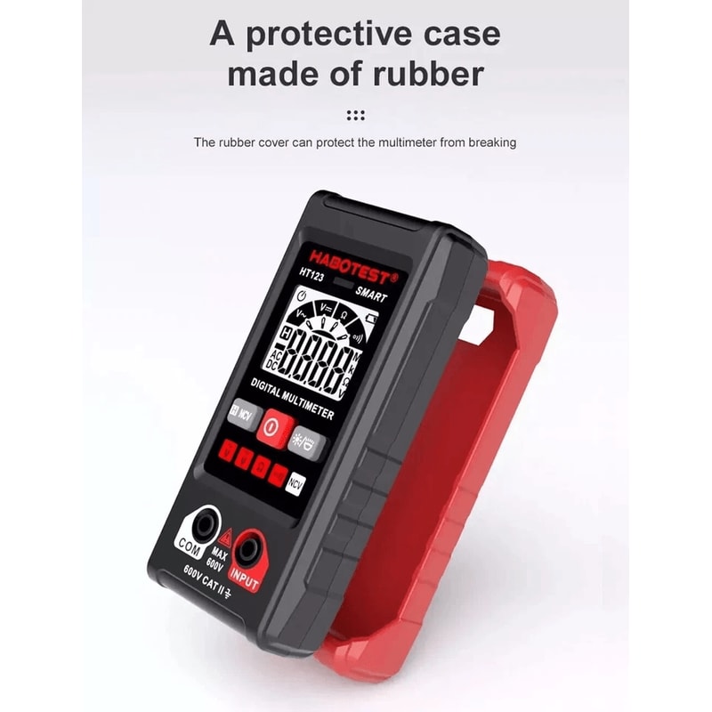 Digital Multimeter ACDC Voltage Tester Ohmmeter Smart Voltmeter For Beginners 17