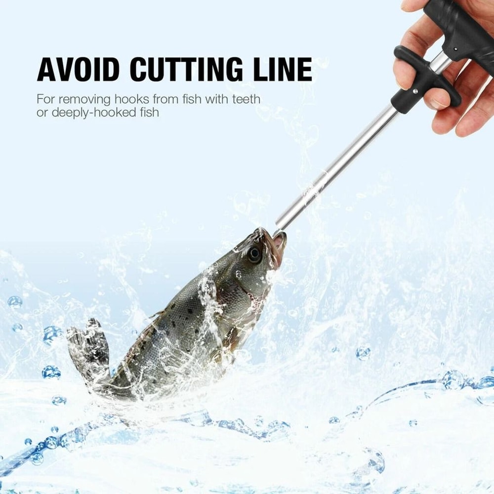 THandle Extractor Easy Fish Hook Remover Puller Fishing Tool For Safe Hook Removal Tackles Detacher 8