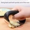 Ergonomic Garlic Press Rustproof Stainless Steel Curved Garlic Masher For Efficient Vegetable Chopp 2