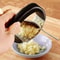 Ergonomic Garlic Press Rustproof Stainless Steel Curved Garlic Masher For Efficient Vegetable Chopp 3
