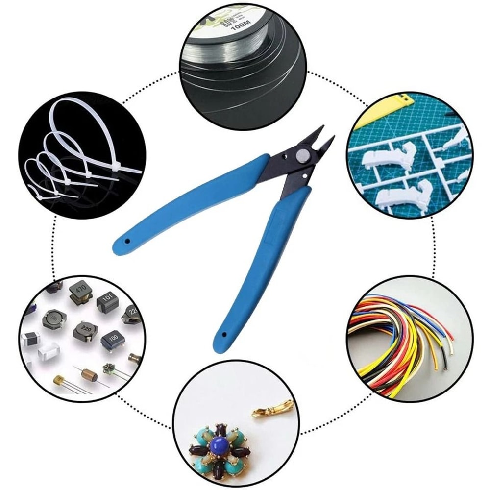 Jewelry Wire Cable Cutter Electrical Cutting Pliers Side Snips Flush Tool Precision Pliers For Wire 4