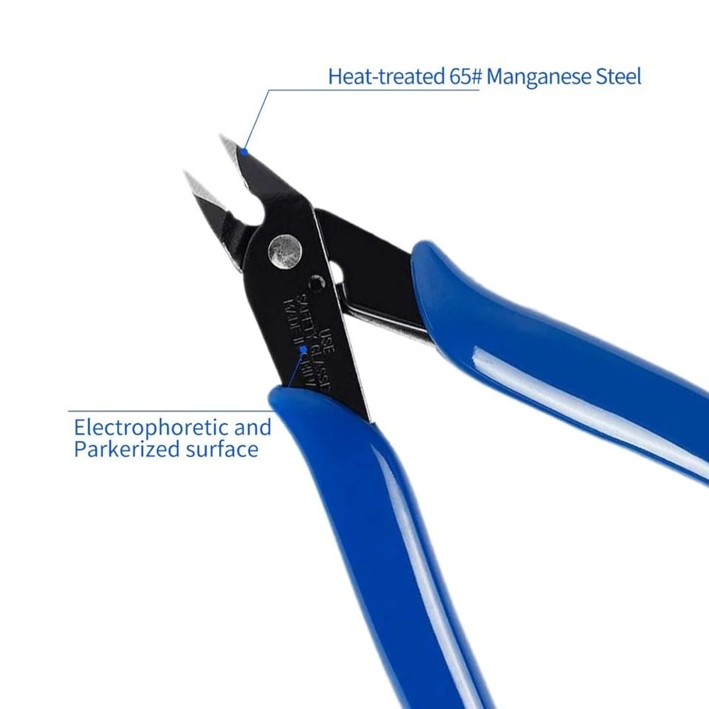 Jewelry Wire Cable Cutter Electrical Cutting Pliers Flush Side Snips Tool Ideal For Precision Work 2