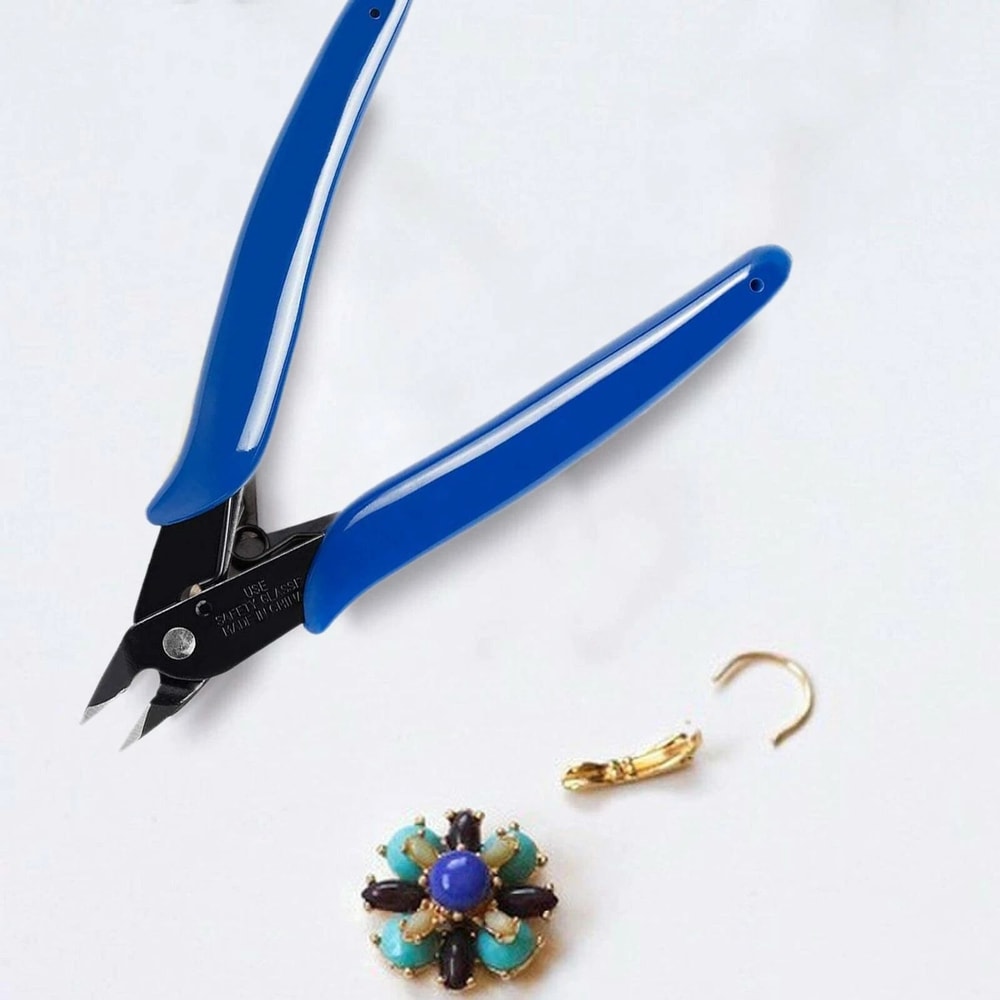 Jewelry Wire Cable Cutter Electrical Cutting Pliers Flush Side Snips Tool Ideal For Precision Work 8