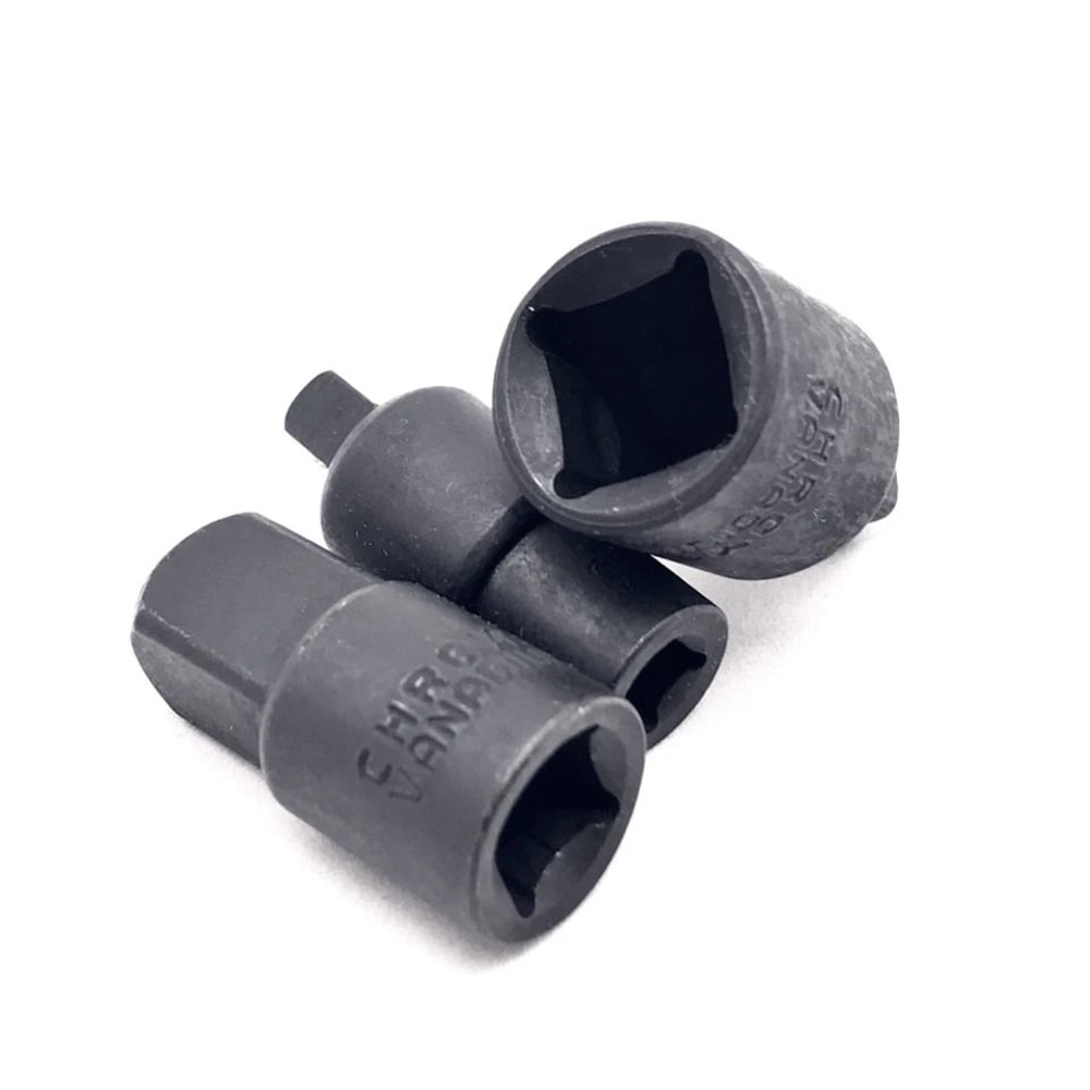 Drive Ratchet Socket Adapter Reducer Set Air Impact Tool Chrome Vanadium Steel 0