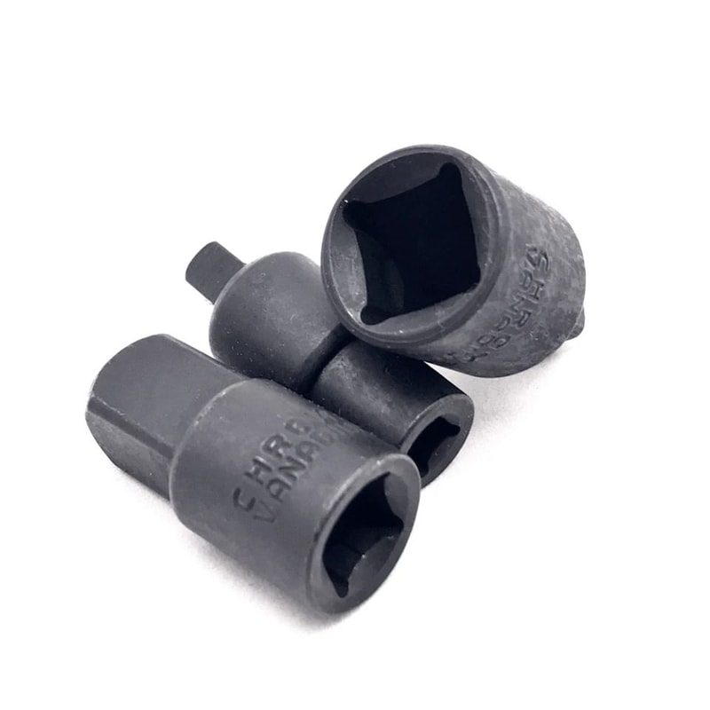 Drive Ratchet Socket Adapter Reducer Set Air Impact Tool Chrome Vanadium Steel 0