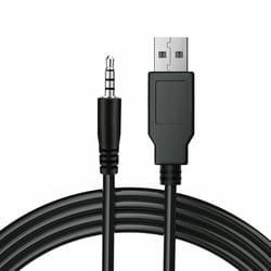 usb female to male adapter cable, car aux audio plug, male to usb jack converter